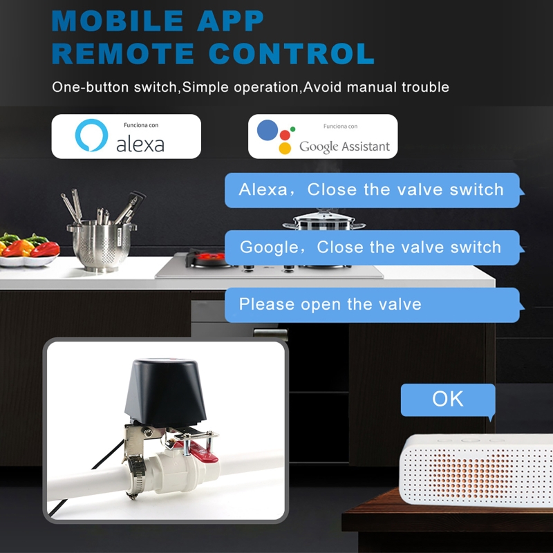 Tuya Smart Gas Valve WIFI Gard - Smart Garden Valve ulasan dan harga