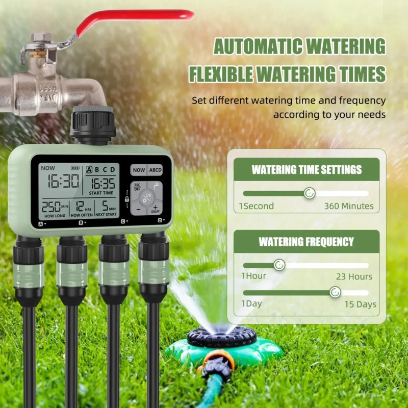 Digital Garden Watering Timer  - Smart Garden Auk ulasan dan harga
