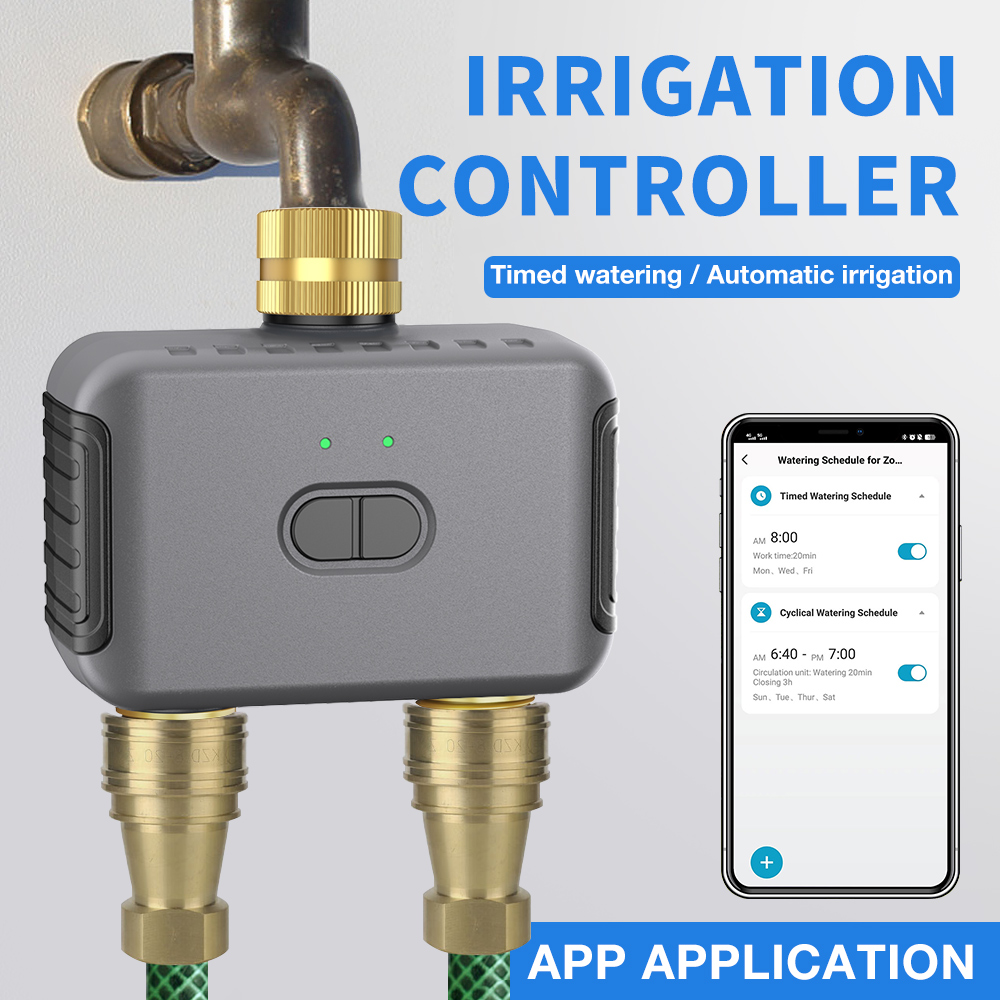 Tuya 2 Zone Watering Timer Gar - Smart Garden Auk ulasan dan harga