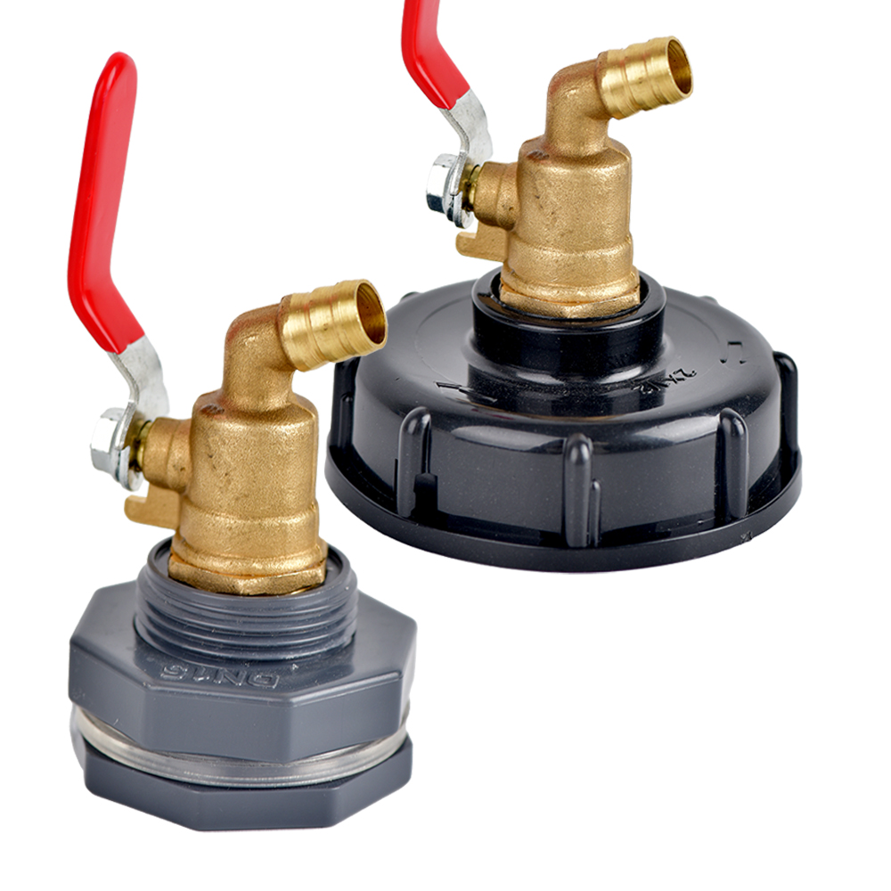 IBC Tank Brass Tap Adapter S60 - Smart Garden Tap ulasan dan harga