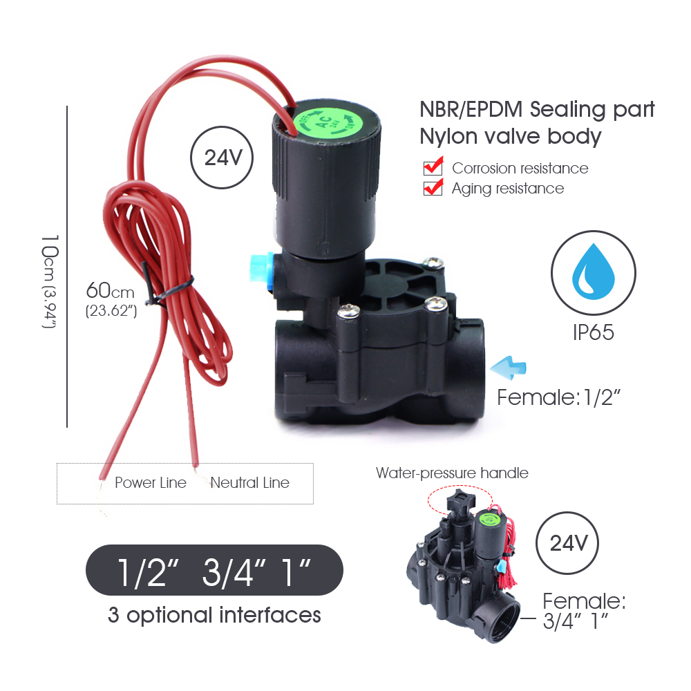 Garden Hose Solenoid Valve Con - Smart Garden Valve ulasan dan harga