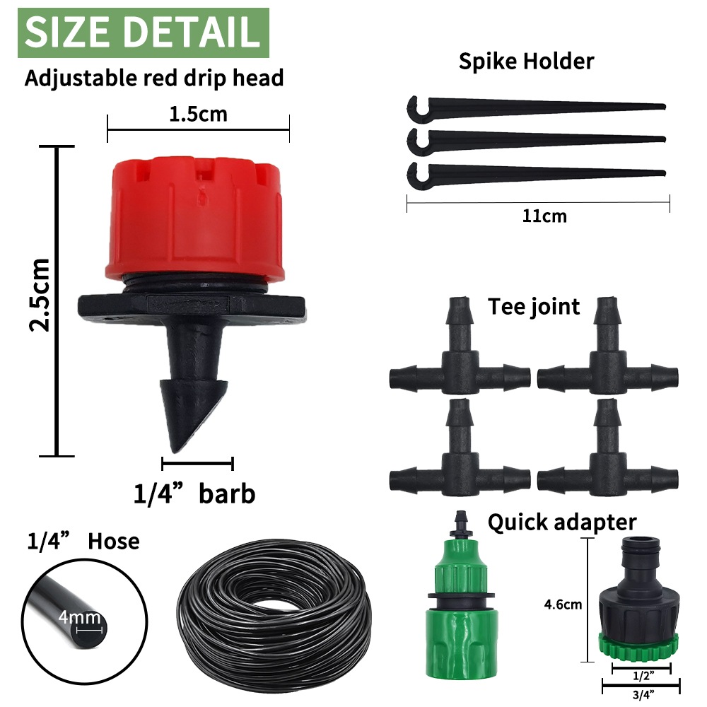 Micro Drip Irrigation System P - Smart Garden Auk ulasan dan harga